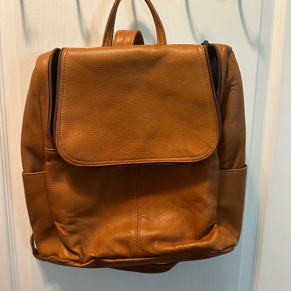 Women's Brown Book-Bag Purse